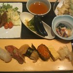 Sushi Hana - 宮城味めぐり膳（2480円）