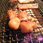 蝦夷 - 焼かれているぼんじり