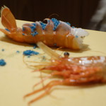 銀座 しのはら - 鮮やかな青い卵