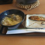 鵜の庵 鵜 - 鮎雑炊と鮎の赤煮
