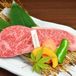 炭火 七りん - 黒田庄和牛のサーロインステーキ