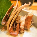 寿し割烹 一心 - 烏賊 下足