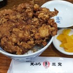 雷門 三定 - 中かき丼（2550円）