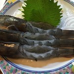 創作和食敬三 - 2016.10　天使の海老、貴重な海老です。