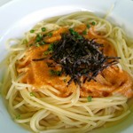 海賊レストランGRANTEI - 和風明太子パスタ８８０円。