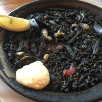 Bar Espanol LA BODEGA 大阪店 - 2016年11月　イカスミ