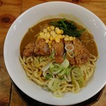 三平らーめん - 2016年10月 カツカレーらーめん丼ぶり　880円