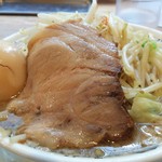 野郎ラーメン - 味玉野郎ラーメン_極太麺