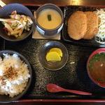彩菜茶屋レストラン - ししコロ定食(590円)