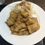 Isshinkan - 生姜焼定食の生姜焼