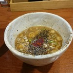 やすや - つけ麺のつけ汁