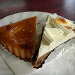 フレール洋菓子店 - 杏のタルトとガトーポエム