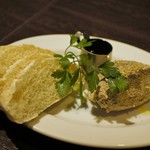 生ハムとワインのお店 piglet - フェガト　590円＝白レバームース