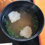 レストラン翡翠 - お味噌汁です