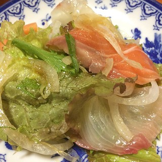 Bumbuku Chaya - お魚一杯サラダ^_^
