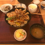 Kani Tairiku - シロハタ天丼です