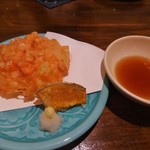 いわ瀬 - 桜海老かき揚(16-10)