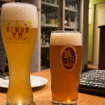 フォーハーツカフェ - ヴァイツェンとインペリアルIPA