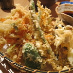 手打ち蕎麦 寺田家 - かき揚げセット1100円