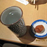 手打ち蕎麦 寺田家 - 焼酎お湯割り