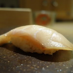 寿しの吉乃 - ☆鰆漬け 粒マスタードソースで☆