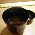 寿しの吉乃 - ☆〆の赤出汁☆