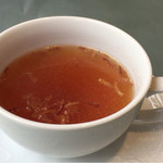 ルー・ド・メール - ランチAセットのオニオンスープ