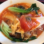 健康中華庵 青蓮 - 《トマト野菜広東麺》840円(税抜)
      2016/10/18