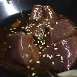 焼肉食堂たつみ - 豚レバー