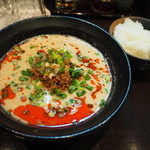 担担麺 百錬 - 担担麺　780円　＋　ご飯小　100円