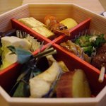 三味洪庵 - 三昧洪庵の二段弁当.JPG