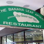 The Banana Leaf Apolo - 店先の看板