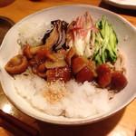 石臼挽き手打 蕎楽亭 - 冷やしなめこ