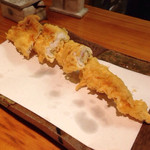 石臼挽き手打 蕎楽亭 - 天ぷら(穴子)