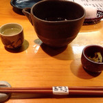 石臼挽き手打 蕎楽亭 - 飛露喜&お通し