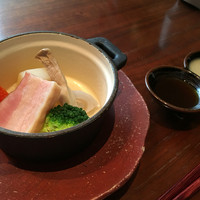 日本料理　時宜 - まずは蒸し野菜