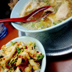 第一旭 関目店 - 【ラーメン】530円＋【割ごはん】70円