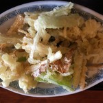 慈久庵 - 地葱の天ぷら　600円