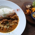 ハングアウトコーヒー - バターチキンカレー