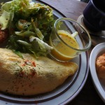 ハングアウトコーヒー - ポップオーバー&オムレツ