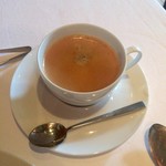 レストラン マノワ - ランチコースのドリンク、コーヒー。