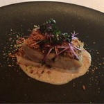 レストラン マノワ - ランチコースのさわらのロースト（ポワレ）。