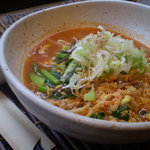 炭火焼肉 日本橋イタダキ - ユッケジャンクッパ