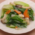 Suien - 鶏胸肉の中国野菜炒め800円