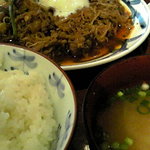 Chuuka Fuuka Teiryourifu-Min - すき焼き定食