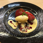 シェ・ヒャクタケ - デザート
                                