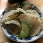 とんかつ春 - いつも美味しいお漬物