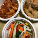 SO-ZAI ときや - ニョッキートマト煮、すけこ煮
ピクルス