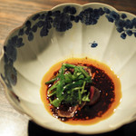 わさ - レバと香草の辛味ソース和え