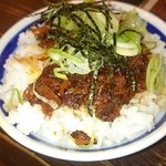 らーめん 三吉 - チャーシュー丼（税込280円）（2016.11）